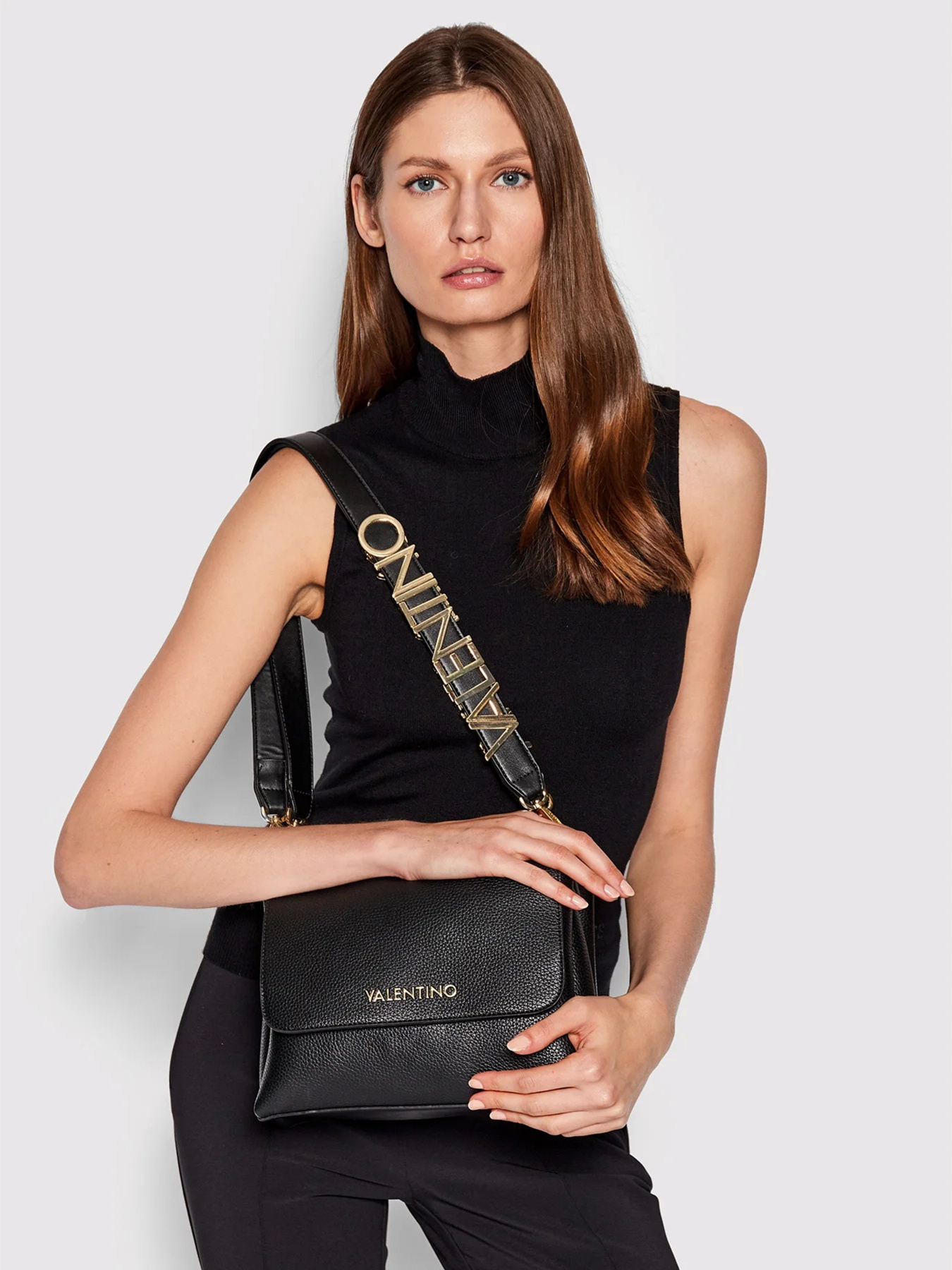 Кросс-боди Valentino Alexia модель VBS5A803 NERO Фото