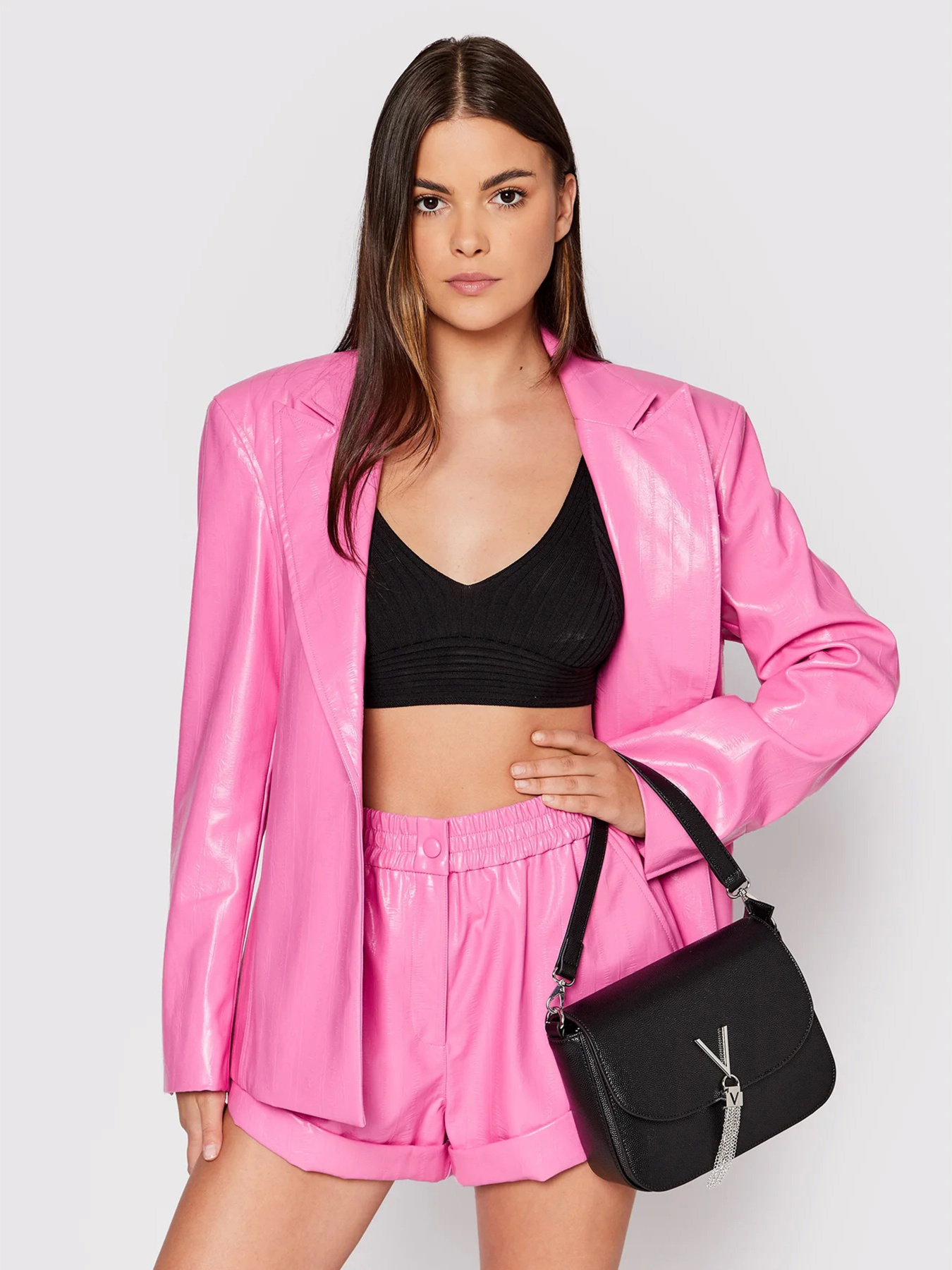 Сумка Valentino модель VBS1R404G NERO Фото