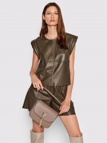 Сумка Valentino модель VBS1R404G TAUPE Фото