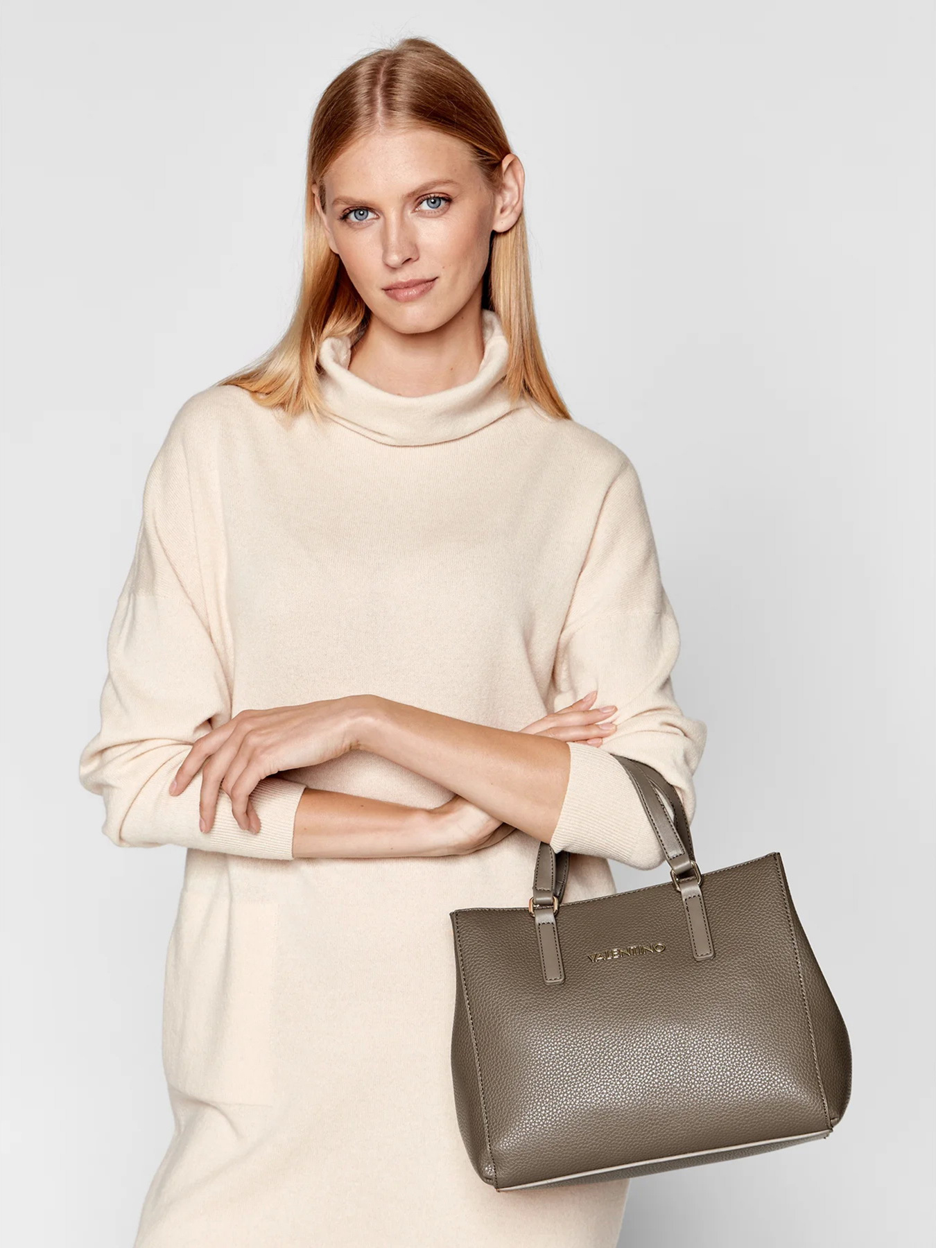 Сумка Valentino Superman модель VBS2U803 TAUPE Фото