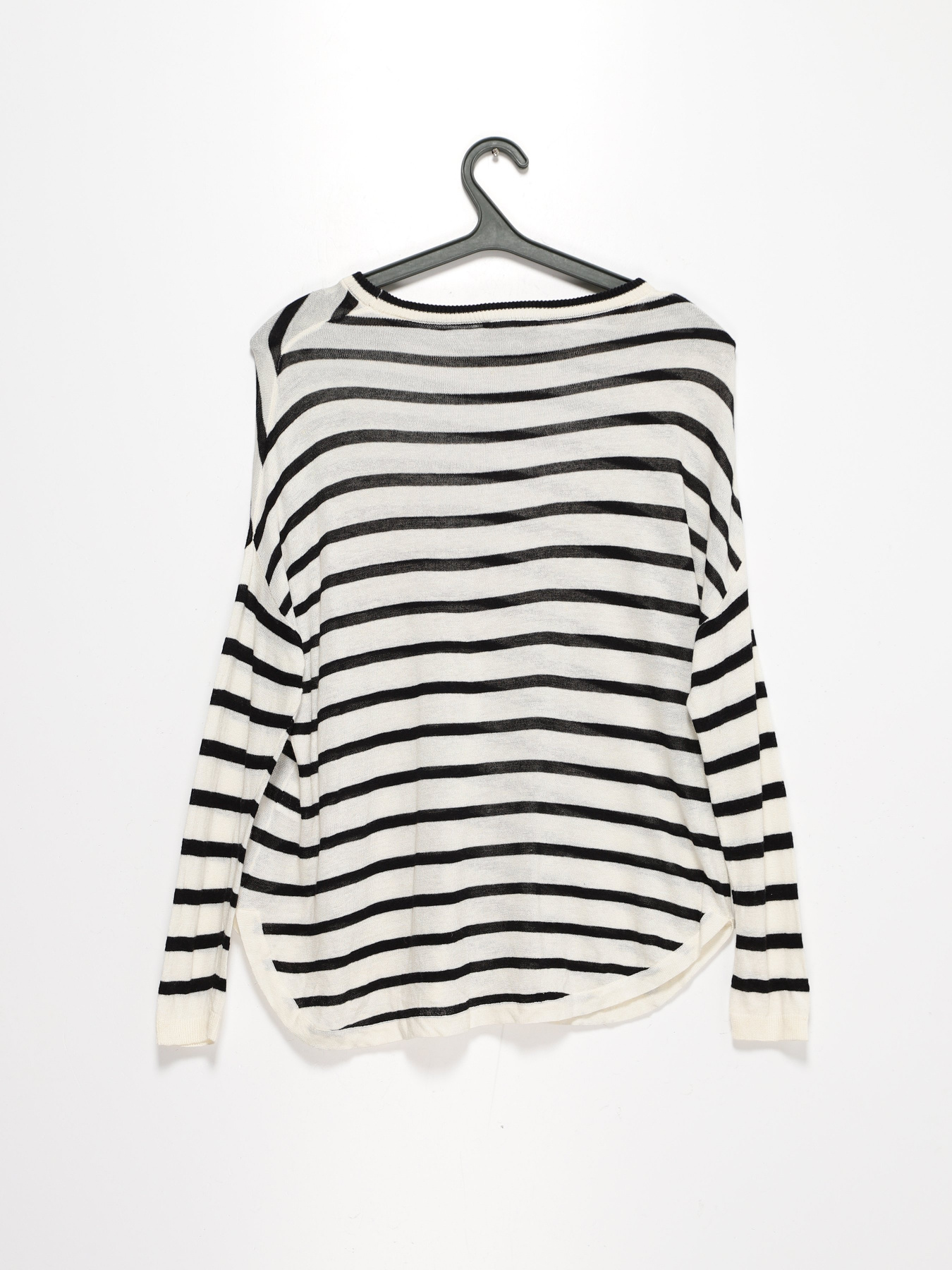 Лонгслів Vero Moda модель 117118336A10_чорний з білим Фото