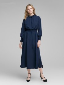 Платье макси Vero Moda модель 31717D505E39_т.синій Фото