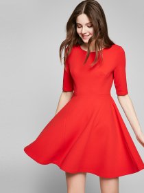 Платье миди Vero Moda модель 31726Z502F16_червоний Фото