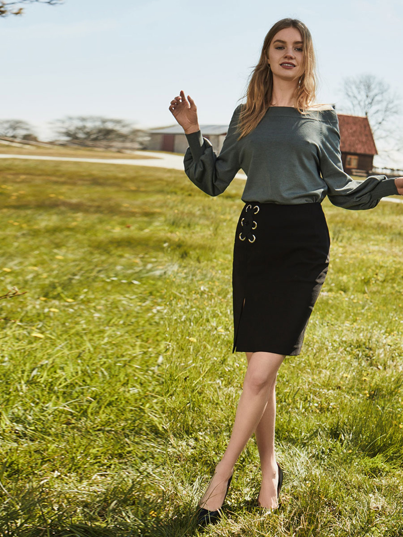 Спідниця міні Vero Moda модель 317316514E40_чорний Фото