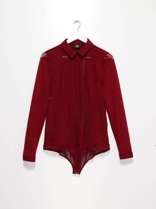 Боди Vero Moda модель 315305002073_бордовий Фото
