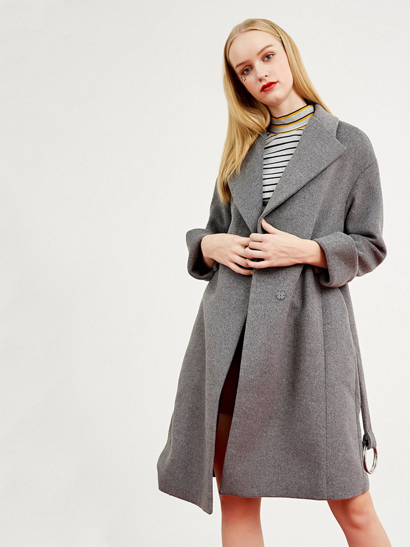 Пальто Vero Moda Модель 317327520E90_сірий Фото