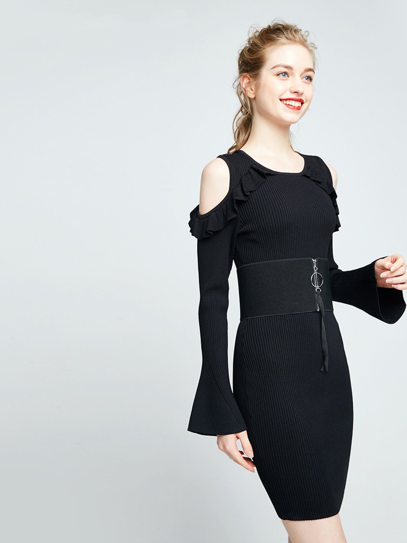 Платье миди Vero Moda модель 317346509S59_чорний Фото