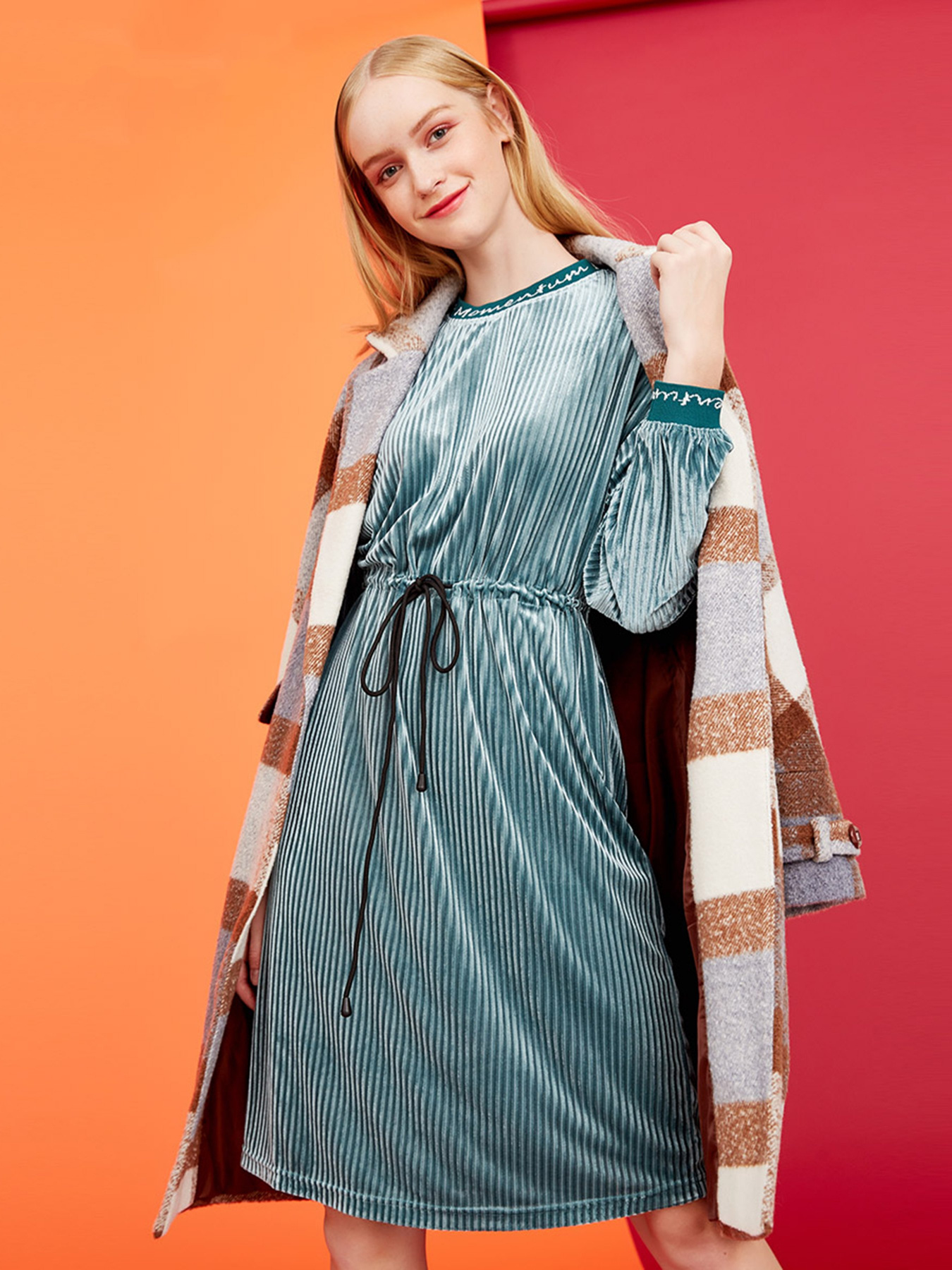 Платье миди Vero Moda модель 31737D505E05_зелений Фото