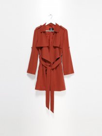 Плащ Vero Moda модель 315321017071_коричневий Фото