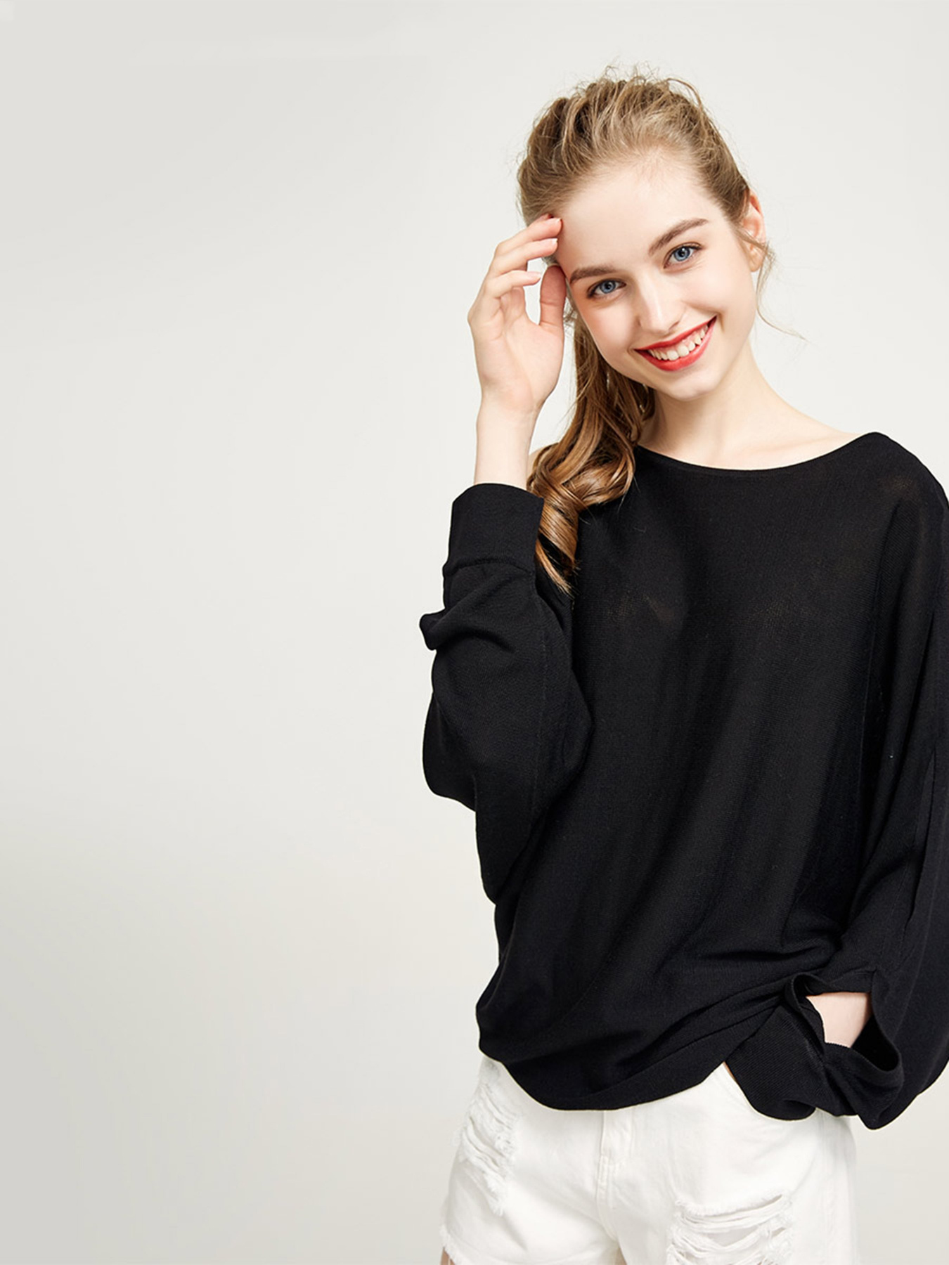 Джемпер Vero Moda модель 317424503S59_чорний Фото