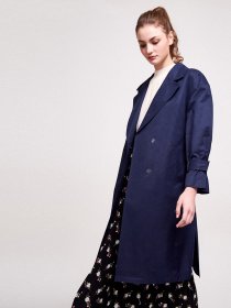 Плащ Vero Moda модель 318121514E39_т.синій Фото