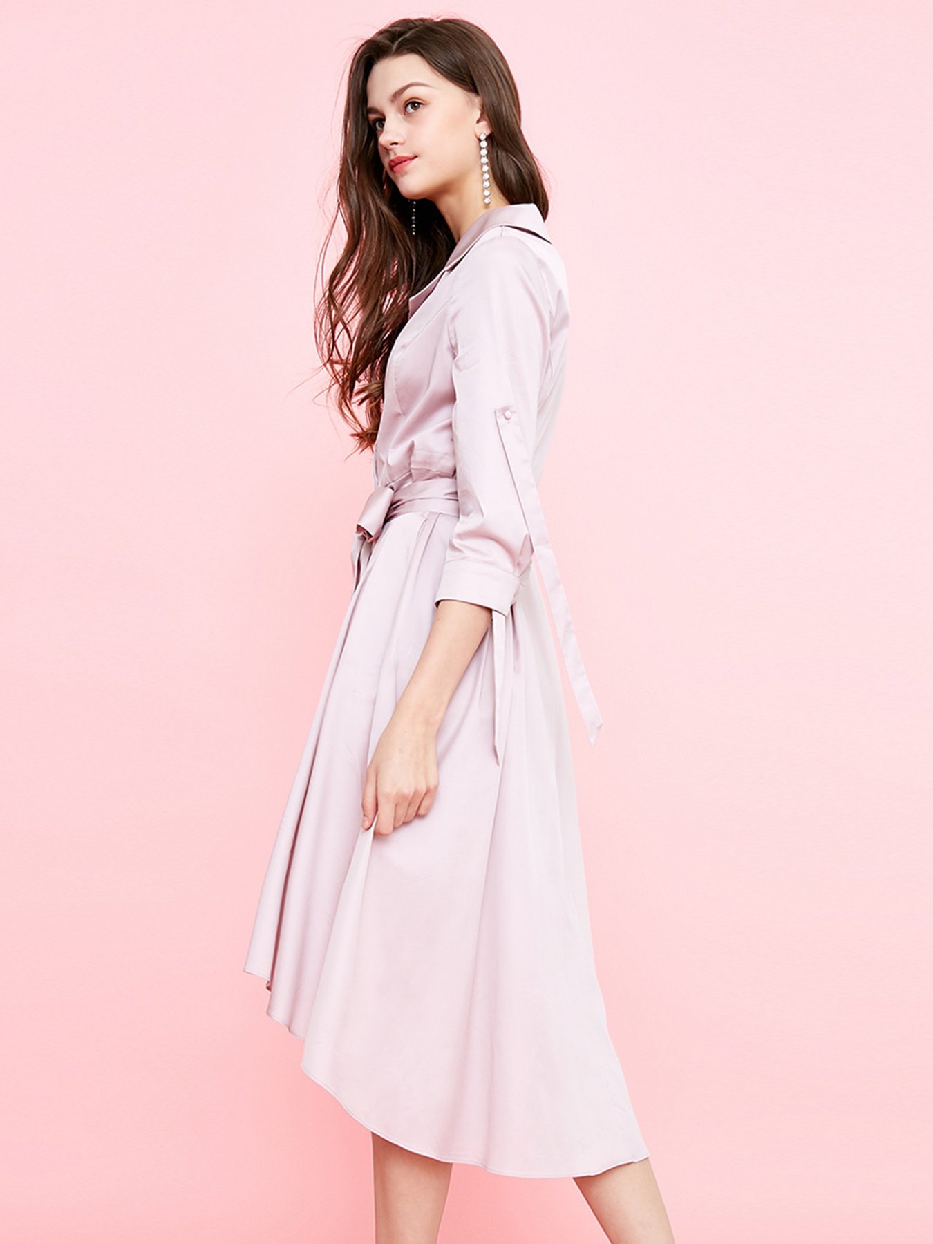 Платье миди Vero Moda модель 31827C538C19_с.рожевий Фото