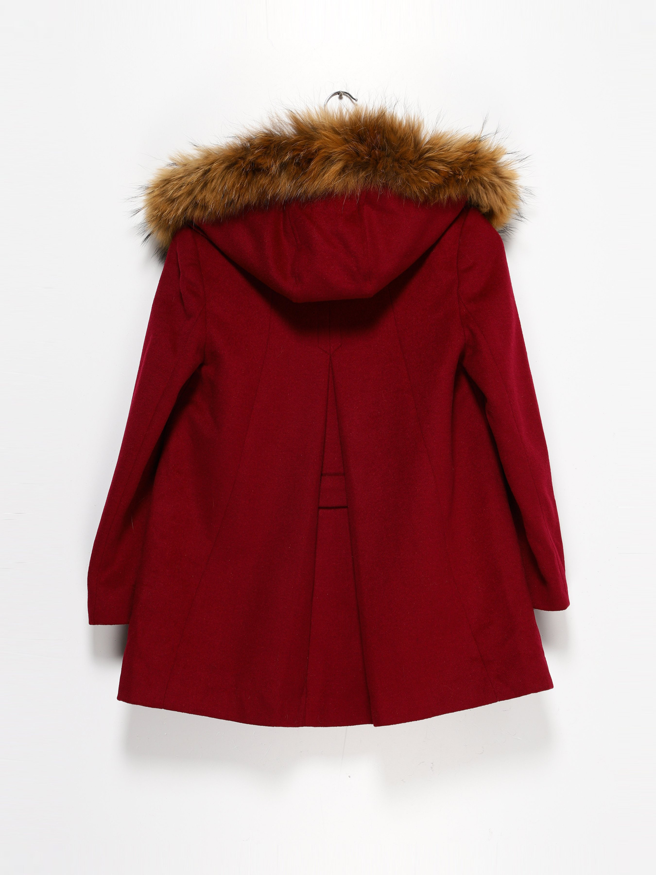 Пальто Vero Moda модель 315327041073_бордовий Фото