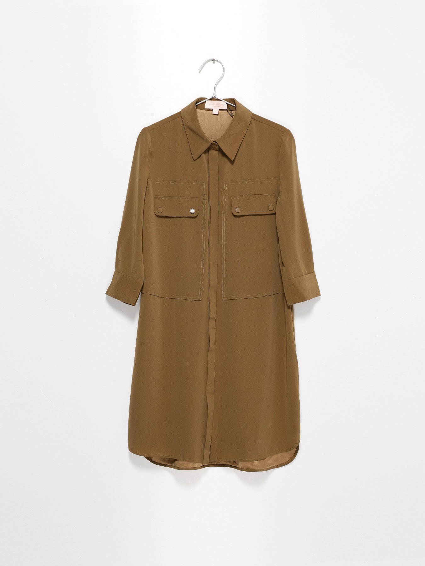 Сукня міді Vero Moda модель 3194SZ504E10_с.хакі Фото