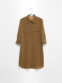 Сукня міді Vero Moda модель 3194SZ504E10_с.хакі Фото