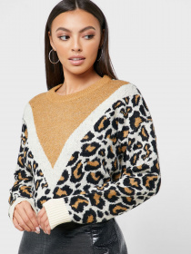 Джемпер Vero Moda модель 10221713_с.бежевий комб. Джемпер Vero Moda модель 10221713_с.бежевий комб. Фото