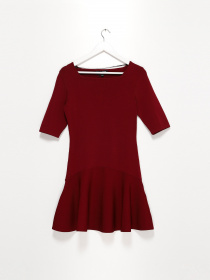 Платье миди Vero Moda модель 315346018073_бордовий Фото