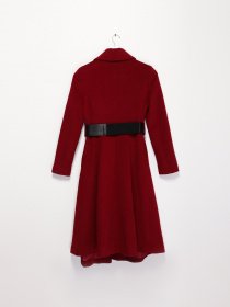 Пальто Vero Moda модель 316327553073_т.бордовий Фото