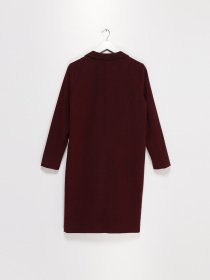 Пальто Vero Moda модель 317108506E16_бордовий Фото