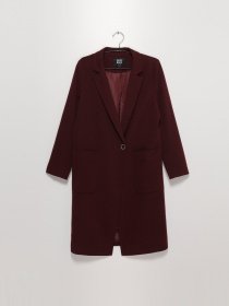 Пальто Vero Moda модель 317108506E16_т.бордовий Фото