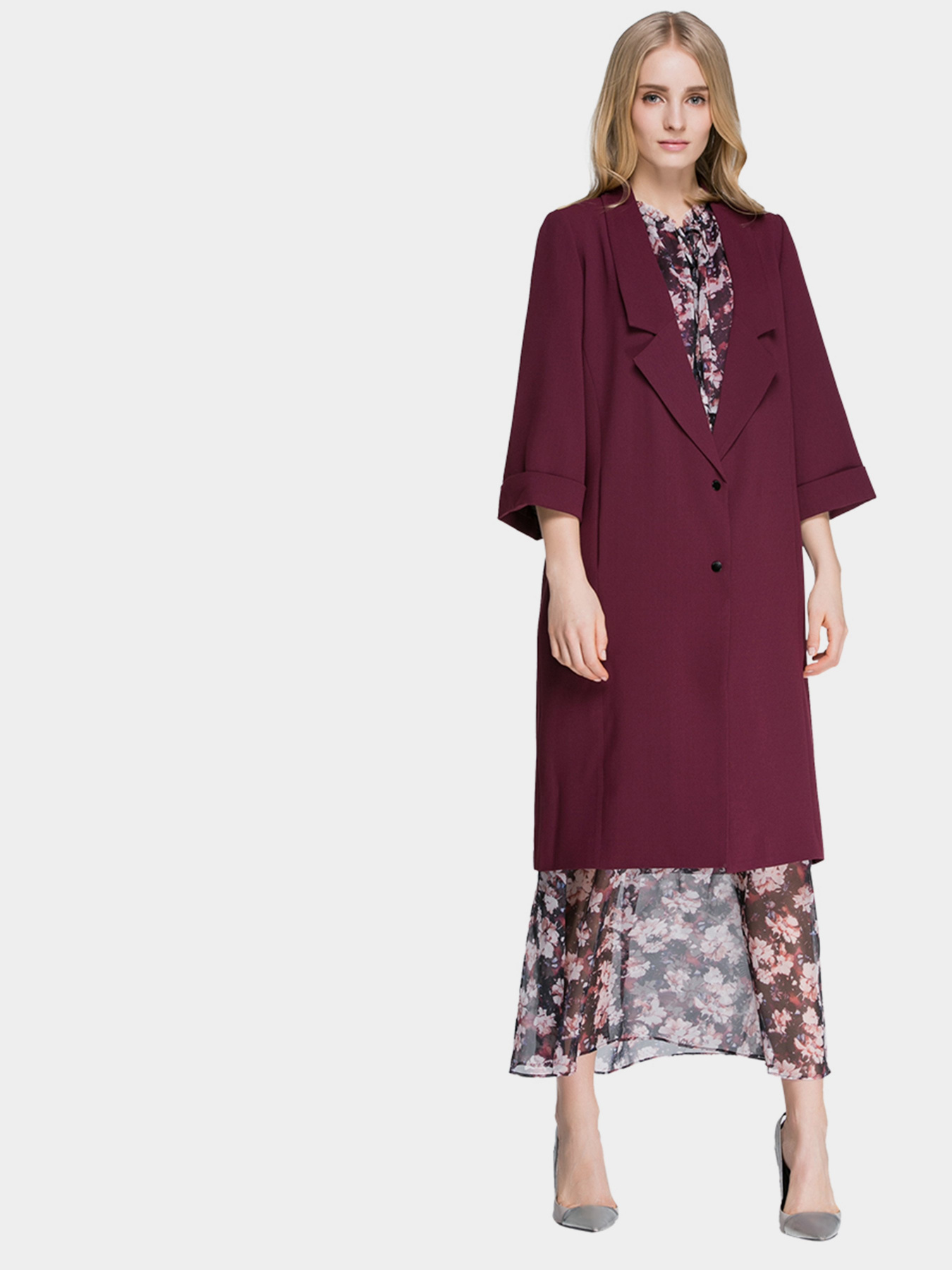 Кардиган Vero Moda модель 316108016092_бордовий Фото