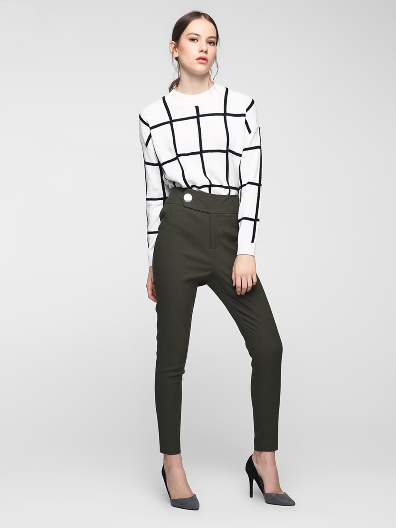 Брюки повседневные Vero Moda модель 317150507E04_зелений Фото