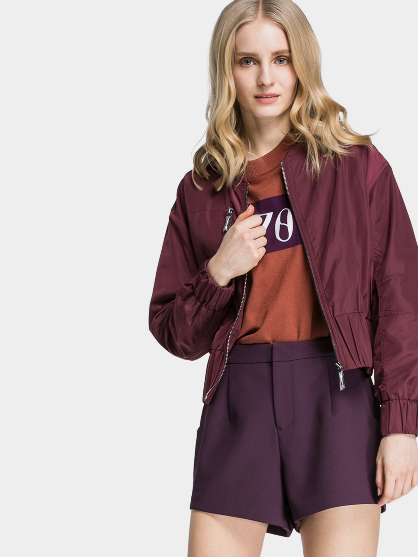 Куртки и дубленки Vero Moda модель 316117011092_бордовий Фото