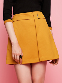 Юбка мини Vero Moda модель 317316529F09_жовтий Фото