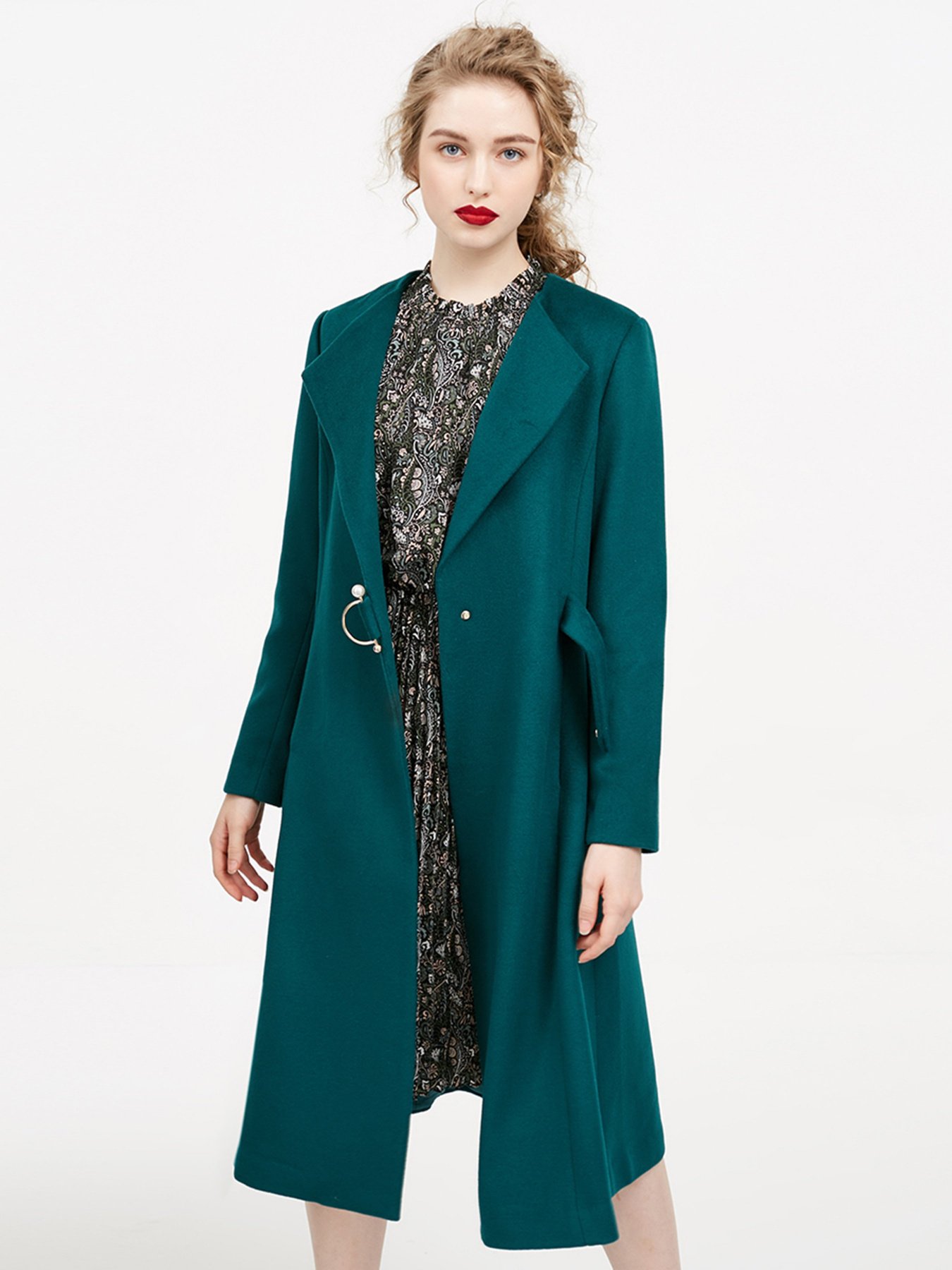 Пальта та плащі Vero Moda модель 317327566E52_т.зелений Фото