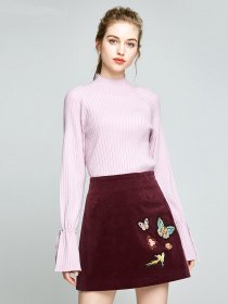 Юбка мини Vero Moda модель 317416502E21_фіолетовий Фото