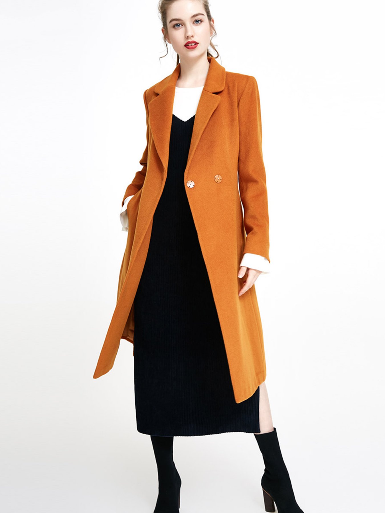 Пальта та плащі Vero Moda модель 317427503F11_гірчичний Фото