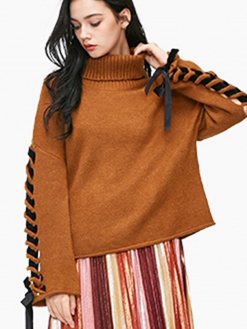 Светр Vero Moda Модель 318313506E11_коричневий з чорним Фото