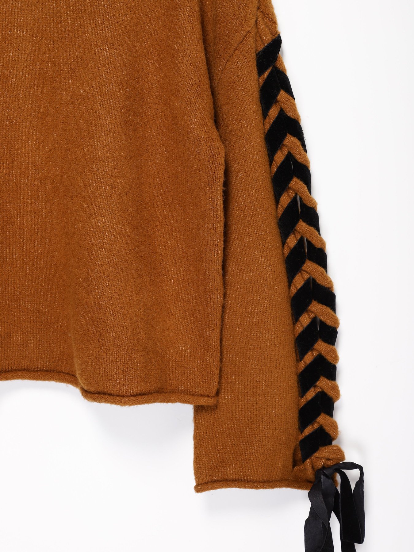 Светр Vero Moda модель 318313506E11_коричневий з чорним Фото