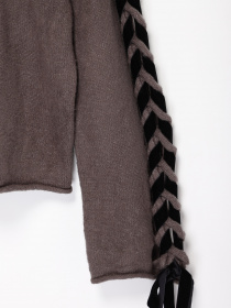 Свитер Vero Moda модель 318313506E90_т.сірий з чорним Фото