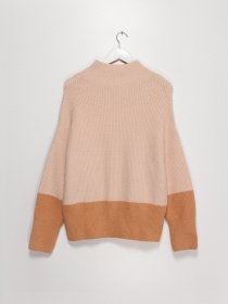 Свитер Vero Moda модель 318413536C13_с.рожевий з бежевим Фото