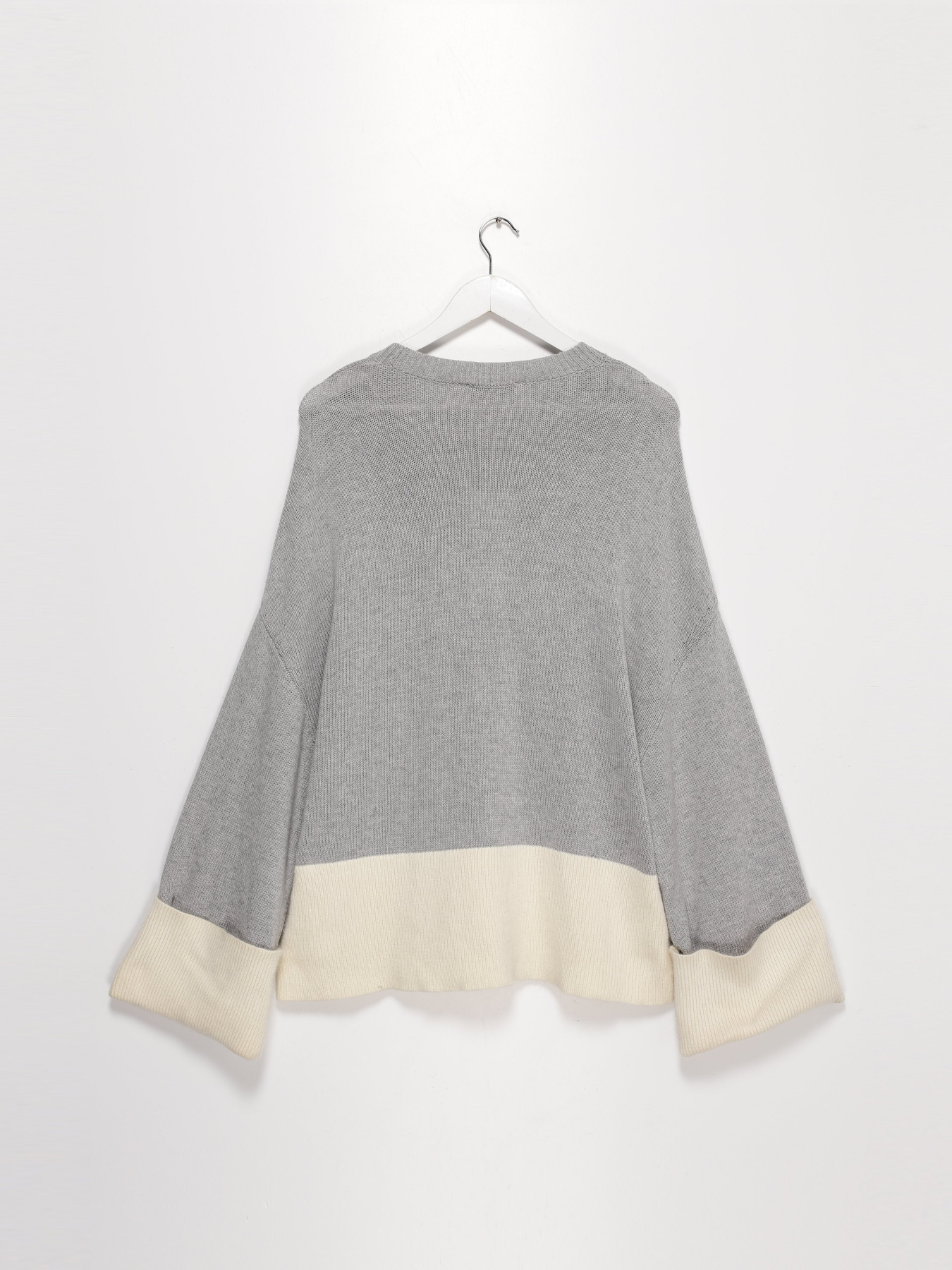 Джемпер Vero Moda модель 318413578S59_сірий з кремовим Фото