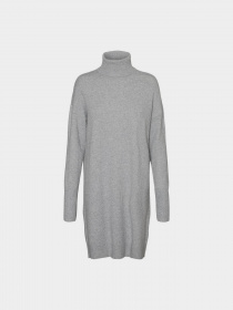 Платье мини Vero Moda модель 10199744_Light Grey Melange Фото