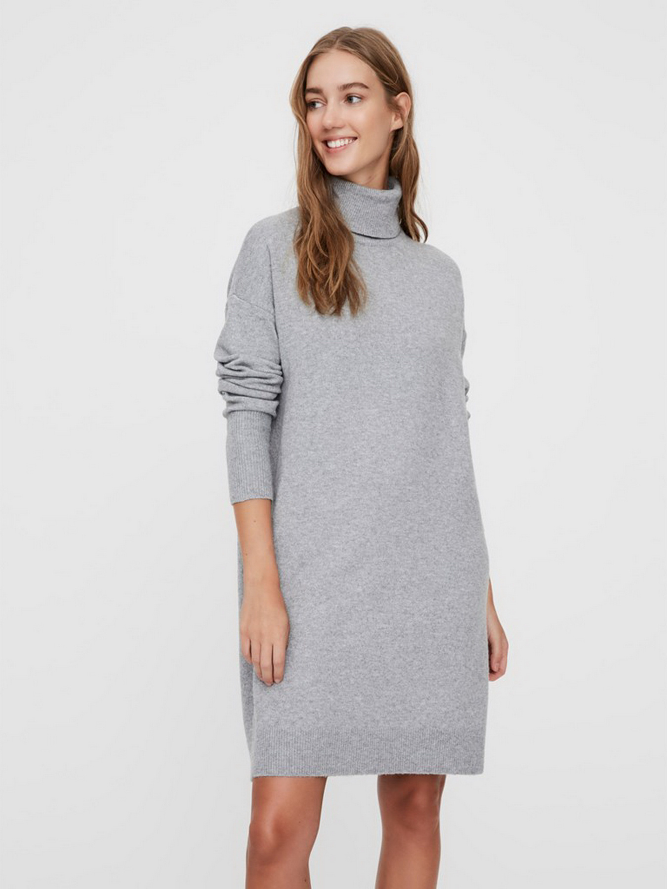 Сукня міні Vero Moda модель 10199744_Light Grey Melange Сукня міні Vero Moda модель 10199744_Light Grey Melange Фото
