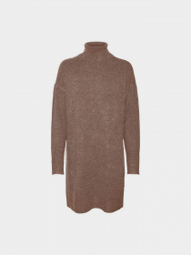 Платье мини Vero Moda модель 10199744_Brown Lentil Платье мини Vero Moda модель 10199744_Brown Lentil Фото