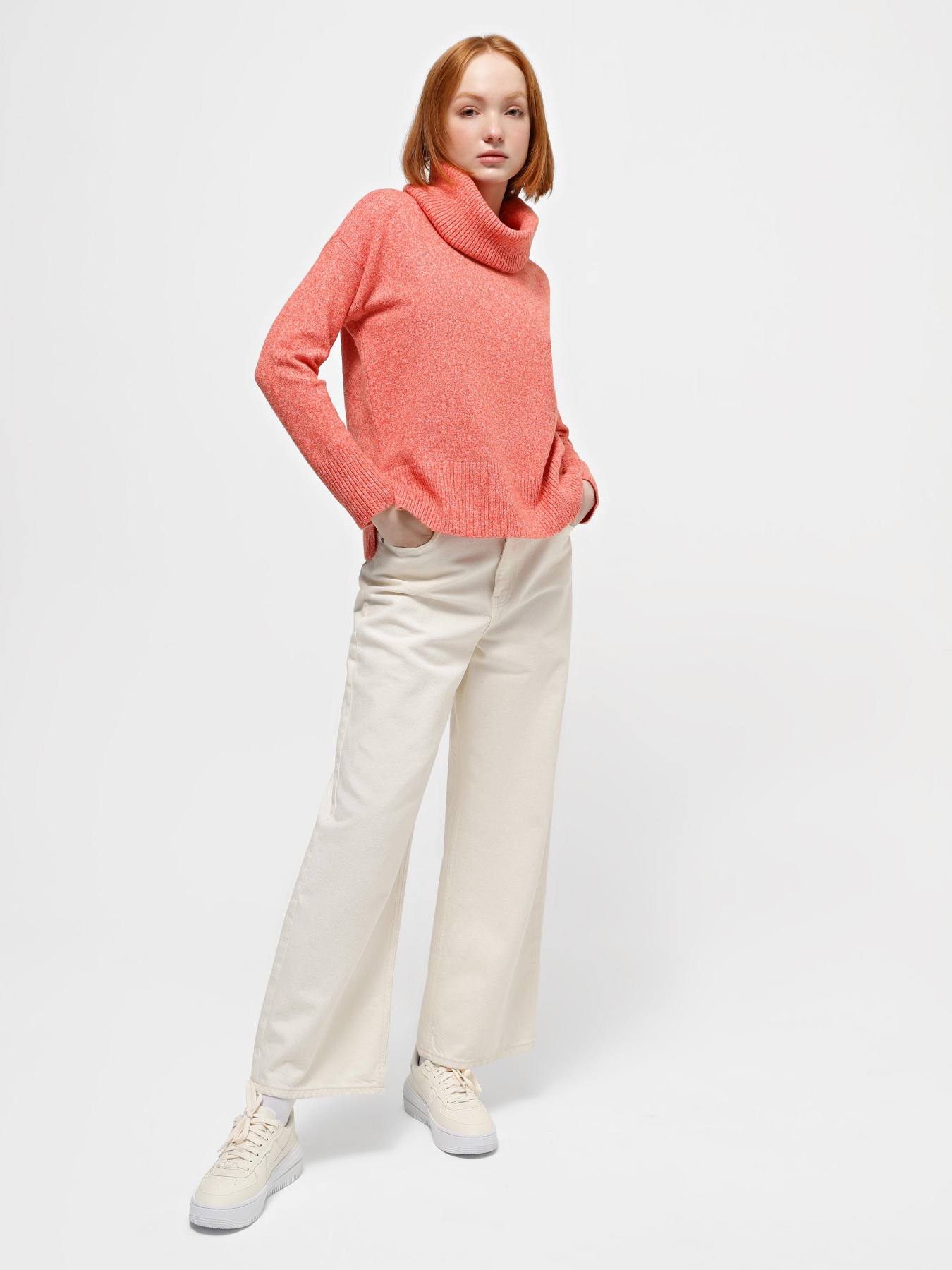 Свитер Vero Moda модель 10231324_Tangerine Tango Фото