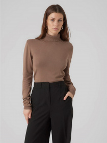 Водолазка Vero Moda модель 10231630_Brown Lentil Фото