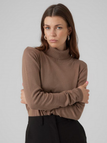 Водолазка Vero Moda модель 10231630_Brown Lentil Фото