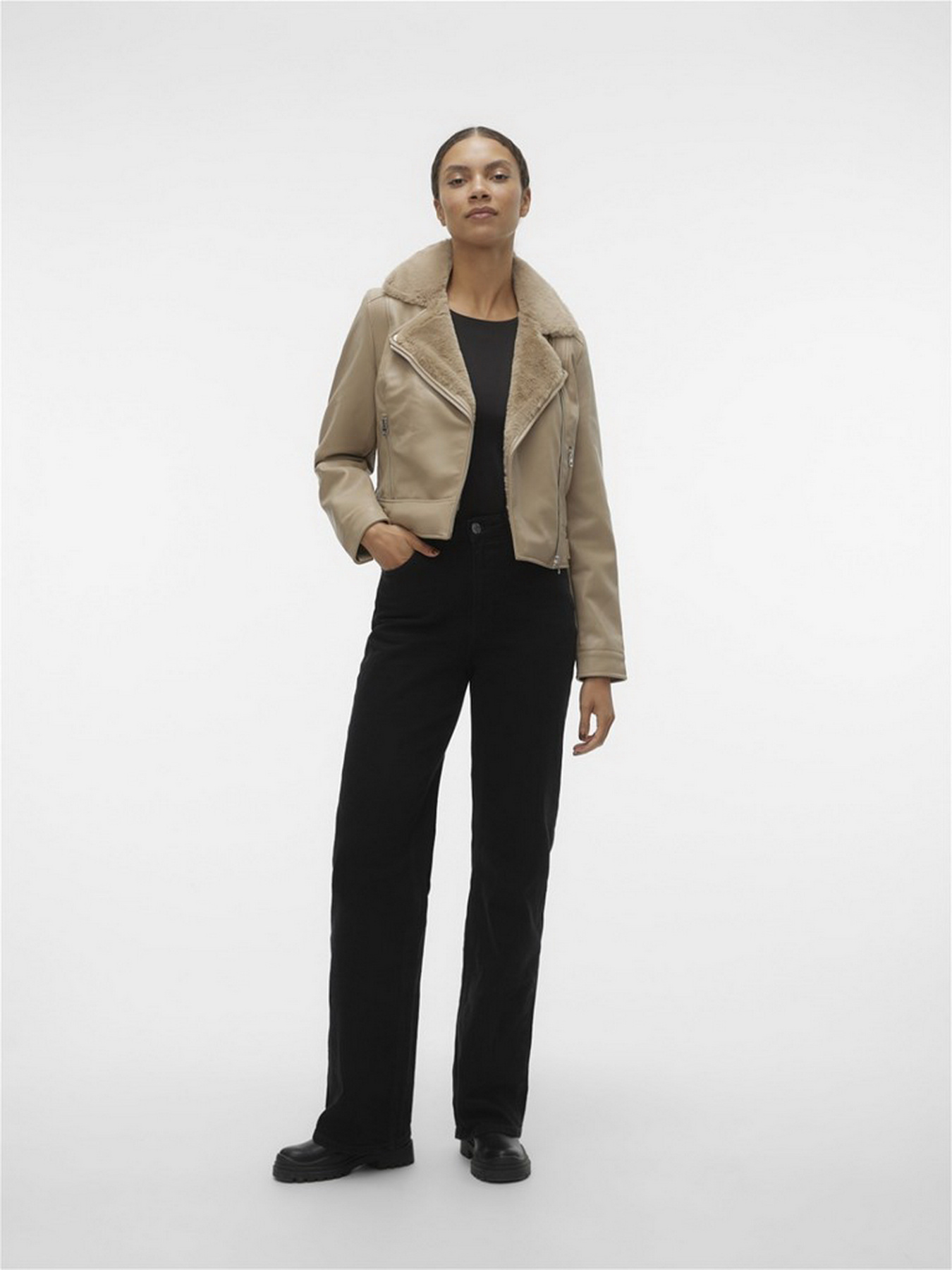 Дубленка Vero Moda модель 10250405_Silver Mink Фото