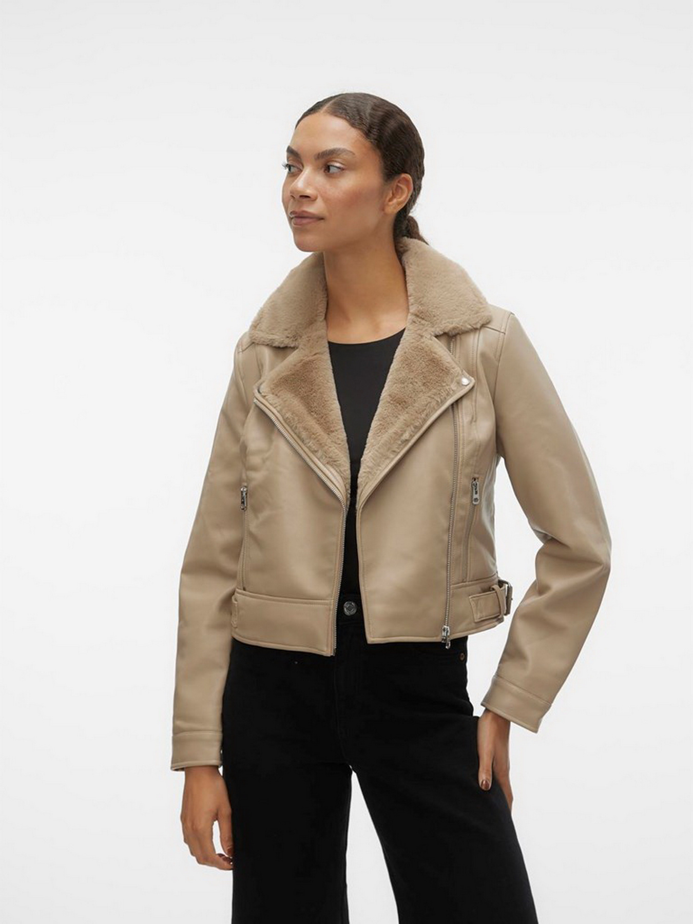 Дубленка Vero Moda модель 10250405_Silver Mink Фото