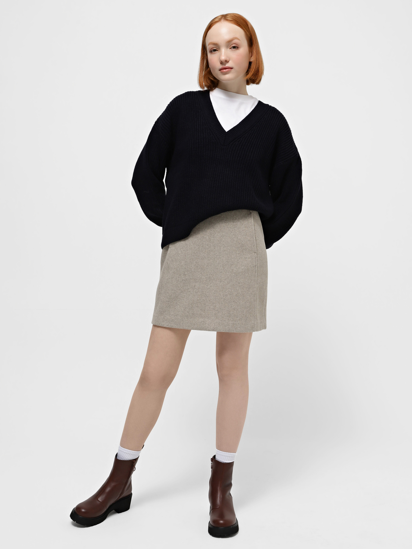 Спідниця міні Vero Moda модель 10253954_Silver Mink Фото