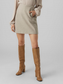 Спідниця міні Vero Moda модель 10253954_Dark Grey Melange Фото
