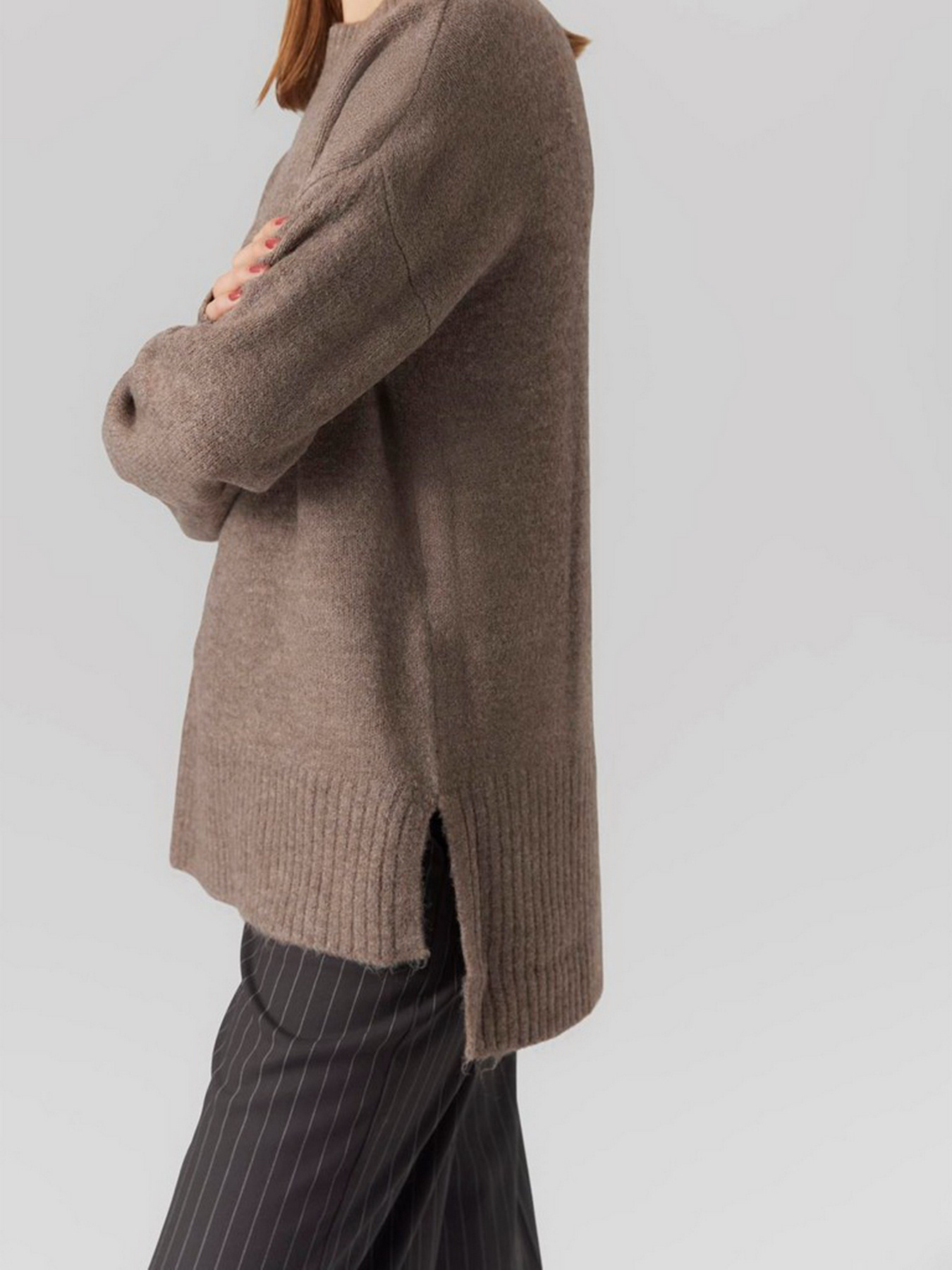 Джемпер Vero Moda модель 10269229_Brown Lentil Фото