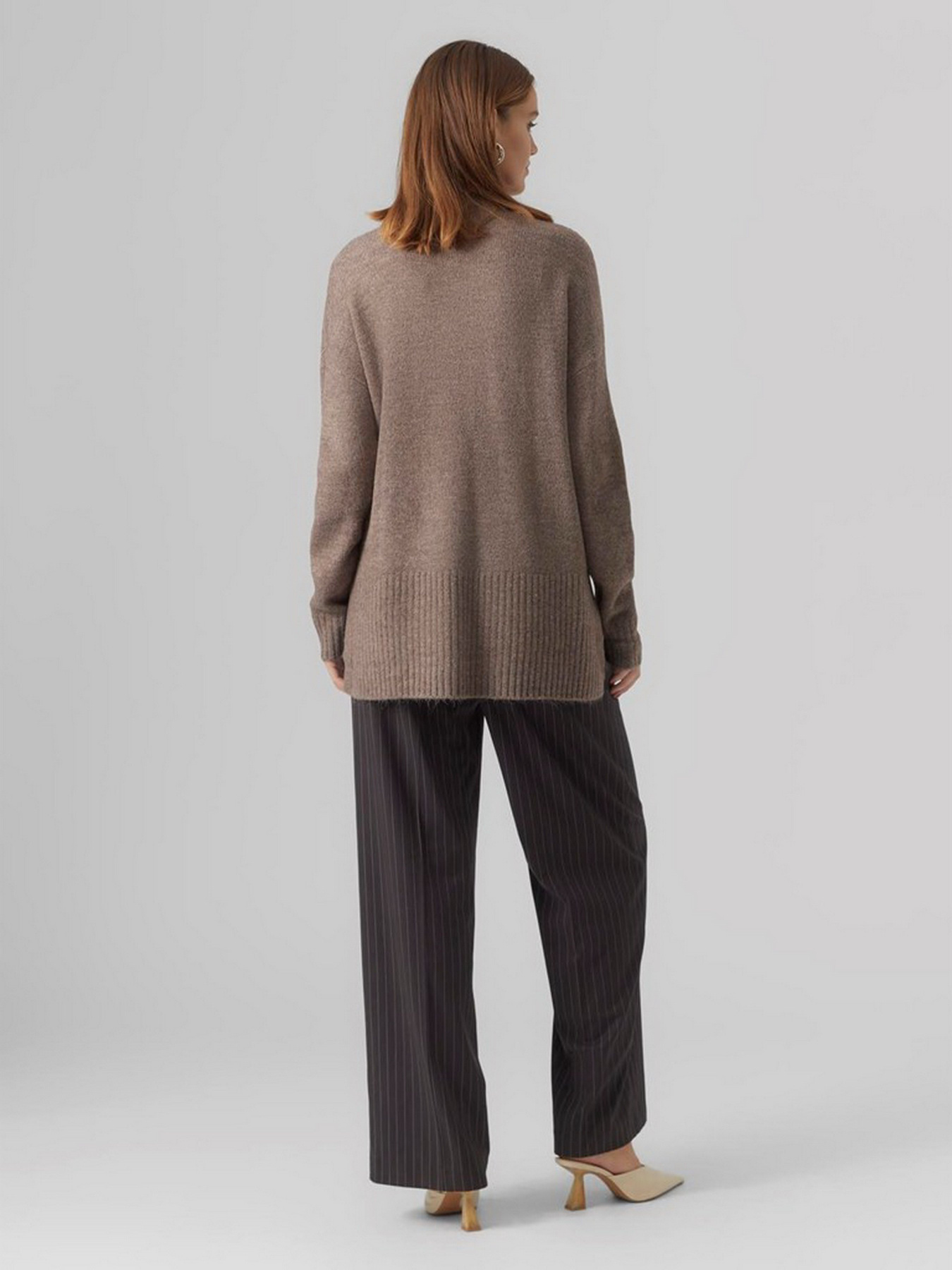 Джемпер Vero Moda модель 10269229_Brown Lentil Фото