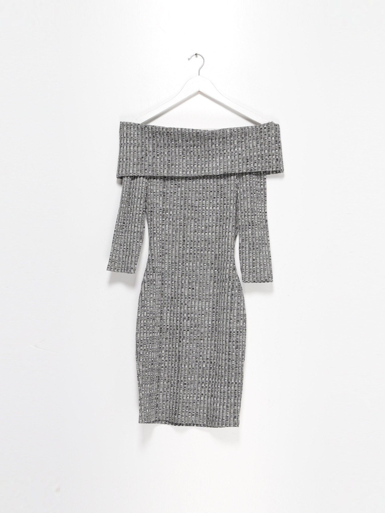 Платье миди Vero Moda модель 316161023105_сірий комб. Фото