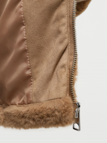 Шуба Vero Moda модель 10289366_Tigers Eye Фото